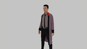 3D Lawyer Character model