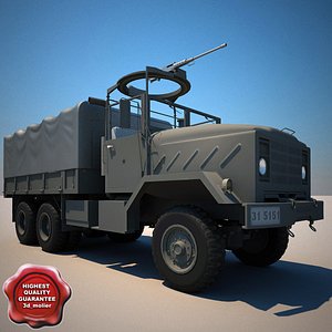 3d m923 a1 cargo truck model