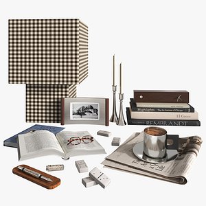 Eclectic Home Office Desk Decor Set