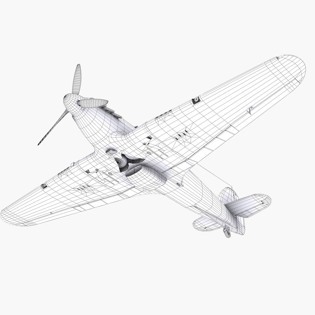 3D hurricane mk ia squadron model - TurboSquid 1470166