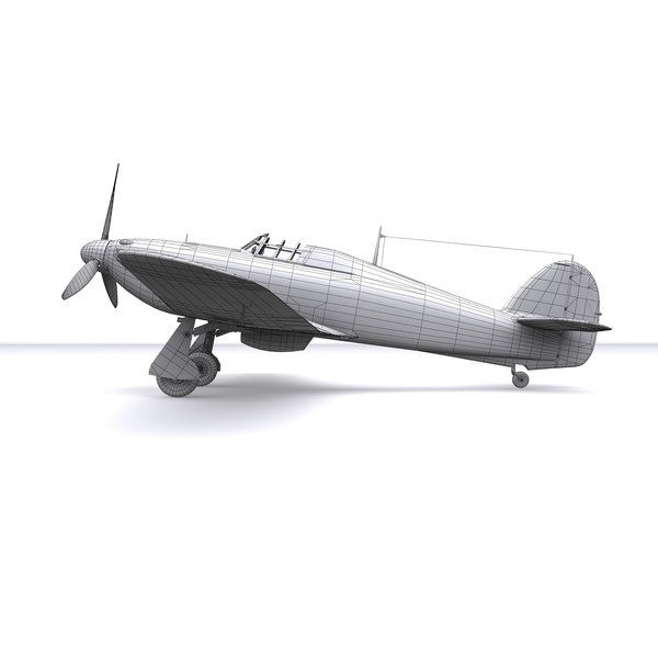 3D hurricane mk ia squadron model - TurboSquid 1470166