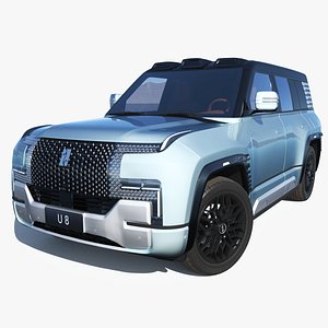 3D BYD YangWang U8 2023