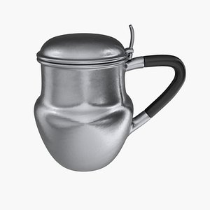 Pewter Pot 3D model
