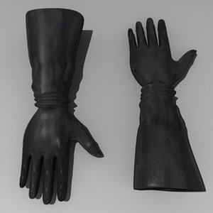 maya gloves leather