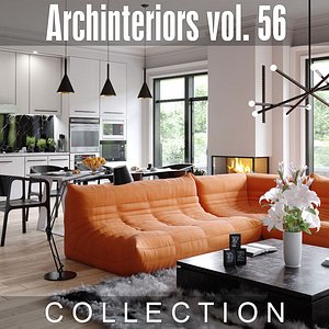 3D archinteriors vol 56 interior scenes model