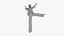 Stilt Walker 3D Model