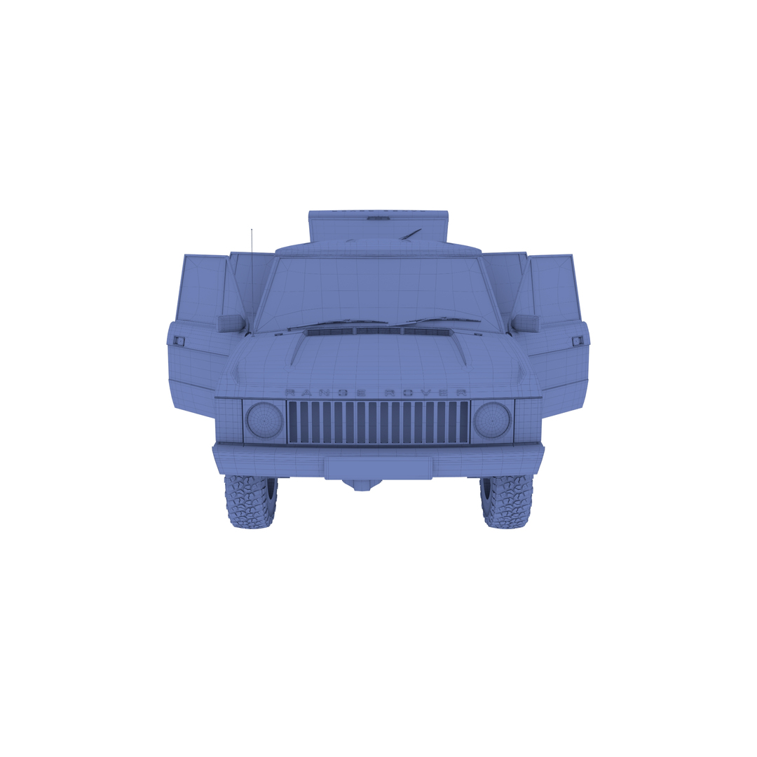 3D Model Rover Range Rhd Interior - TurboSquid 1582501