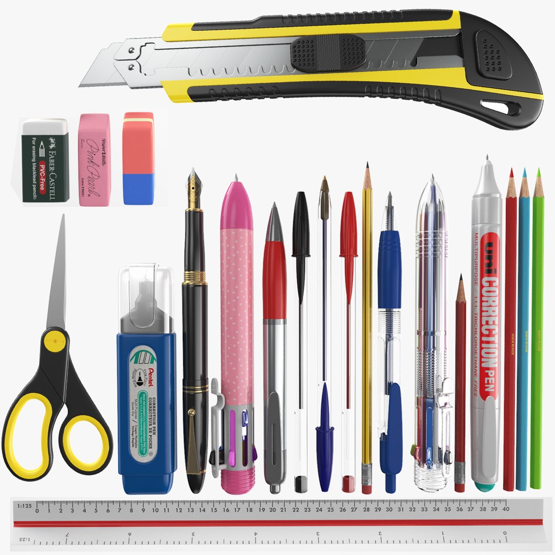 School Supplies Collection model https://p.turbosquid.com/ts-thumb/Ln/xfaJA1/y8/1/png/1634984394/1920x1080/fit_q87/29d22bcc4b43e3d100a4bf18cba0cf82ea86d28b/1.jpg
