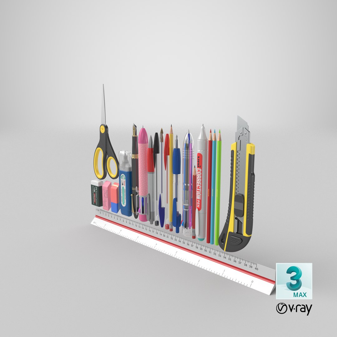 School Supplies Collection model https://p.turbosquid.com/ts-thumb/Ln/xfaJA1/yr/stemcell_max_vray_render/png/1639637238/1920x1080/fit_q87/f6c3a03c66d033e500675e78ae689ca861015fc4/stemcell_max_vray_render.jpg