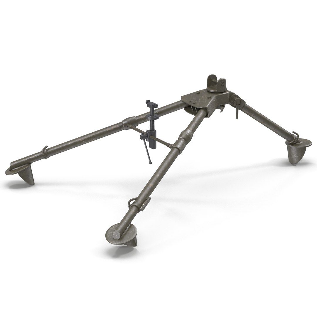 M3 Tripod 3D Model 3D model preview