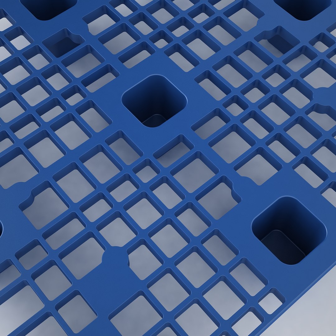 Plastic Pallet 3d Model