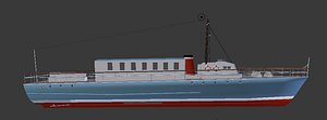 3d model ferry