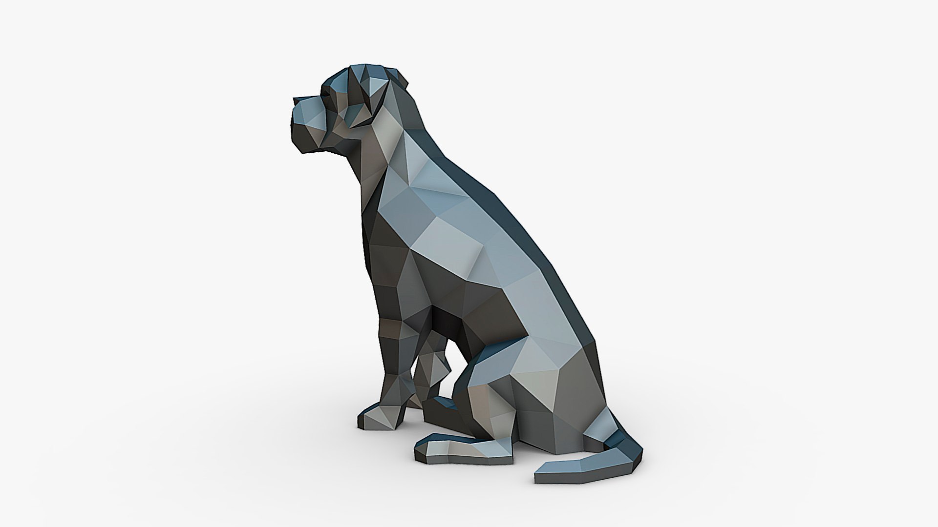 3D Cane Corso Sitting TurboSquid 2291957