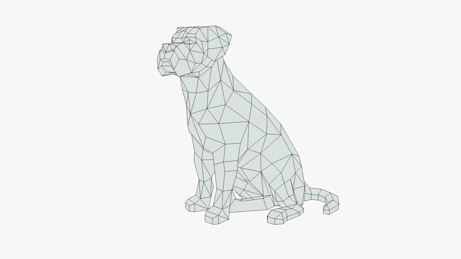 3D Cane Corso Sitting TurboSquid 2291957