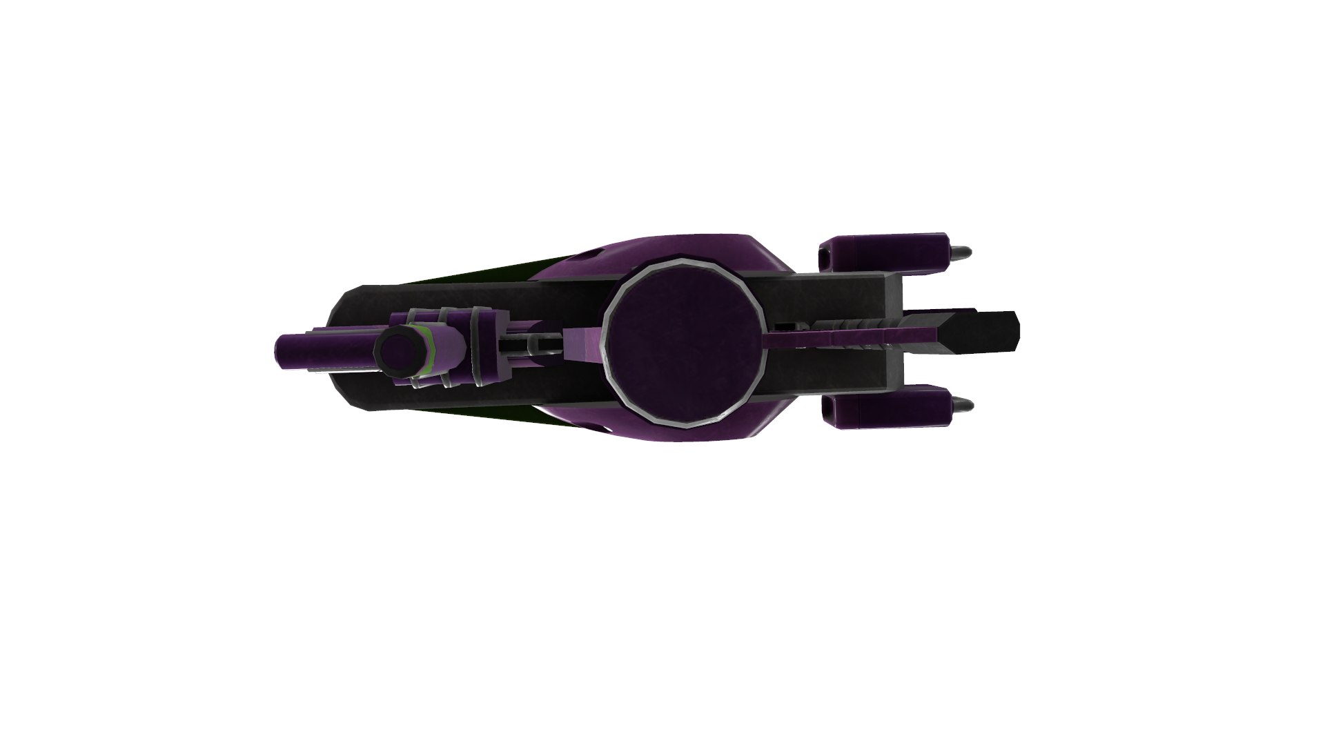 3D Disc Machine Gun Level 6 Model - TurboSquid 2190974