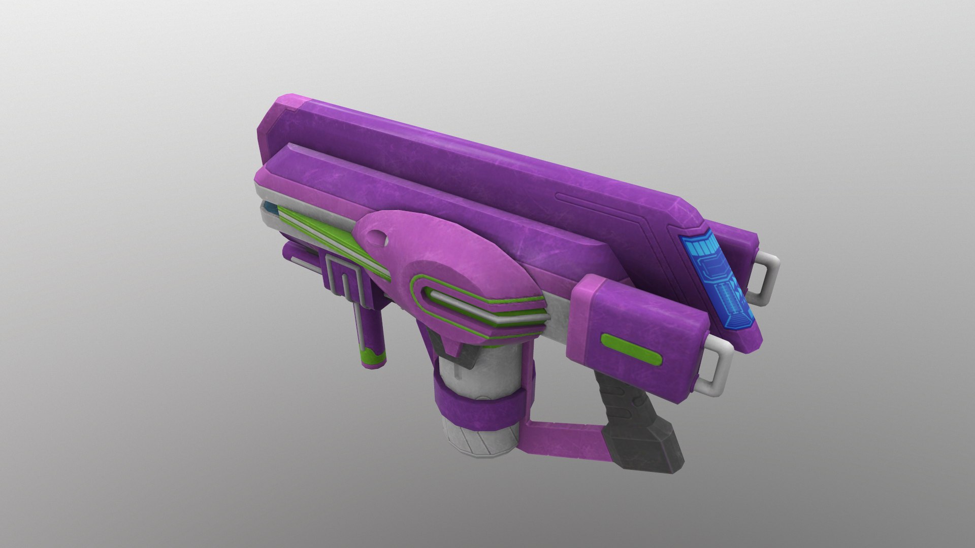 3D Disc Machine Gun Level 6 Model - TurboSquid 2190974
