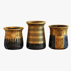 vases set arts 3d max