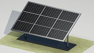 3D model Solar Panel  3