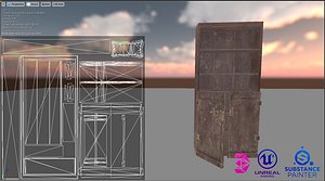 CupBoard MEDIEVAL UE4