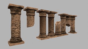 3d model pillar 2