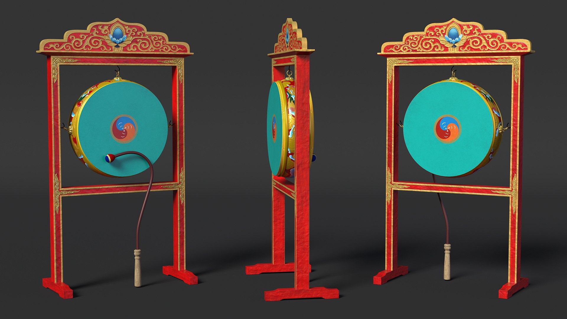 3D model Buddhist Monastery Tibetan Drum https://p.turbosquid.com/ts-thumb/Lo/JEXQWp/D4/buddhistmonasterytibetandrum3dsmodel008/jpg/1685608129/1920x1080/fit_q87/b6b9a965b27eff8f0f57ad5a1c269edaae07ed45/buddhistmonasterytibetandrum3dsmodel008.jpg