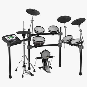 Electronic Drum Kit Generic 2 3D Model