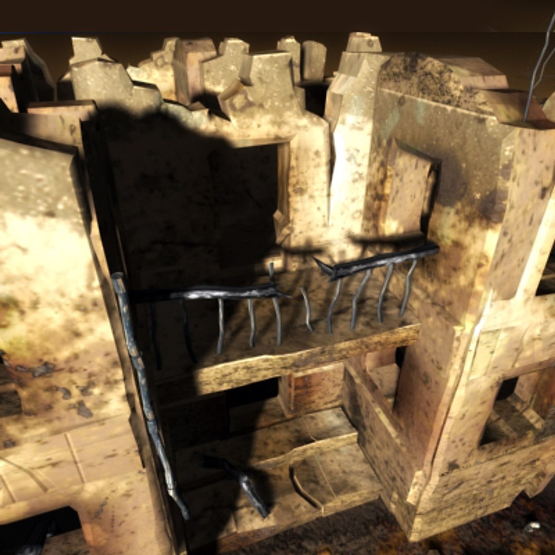 Max Bombed Desolated Building