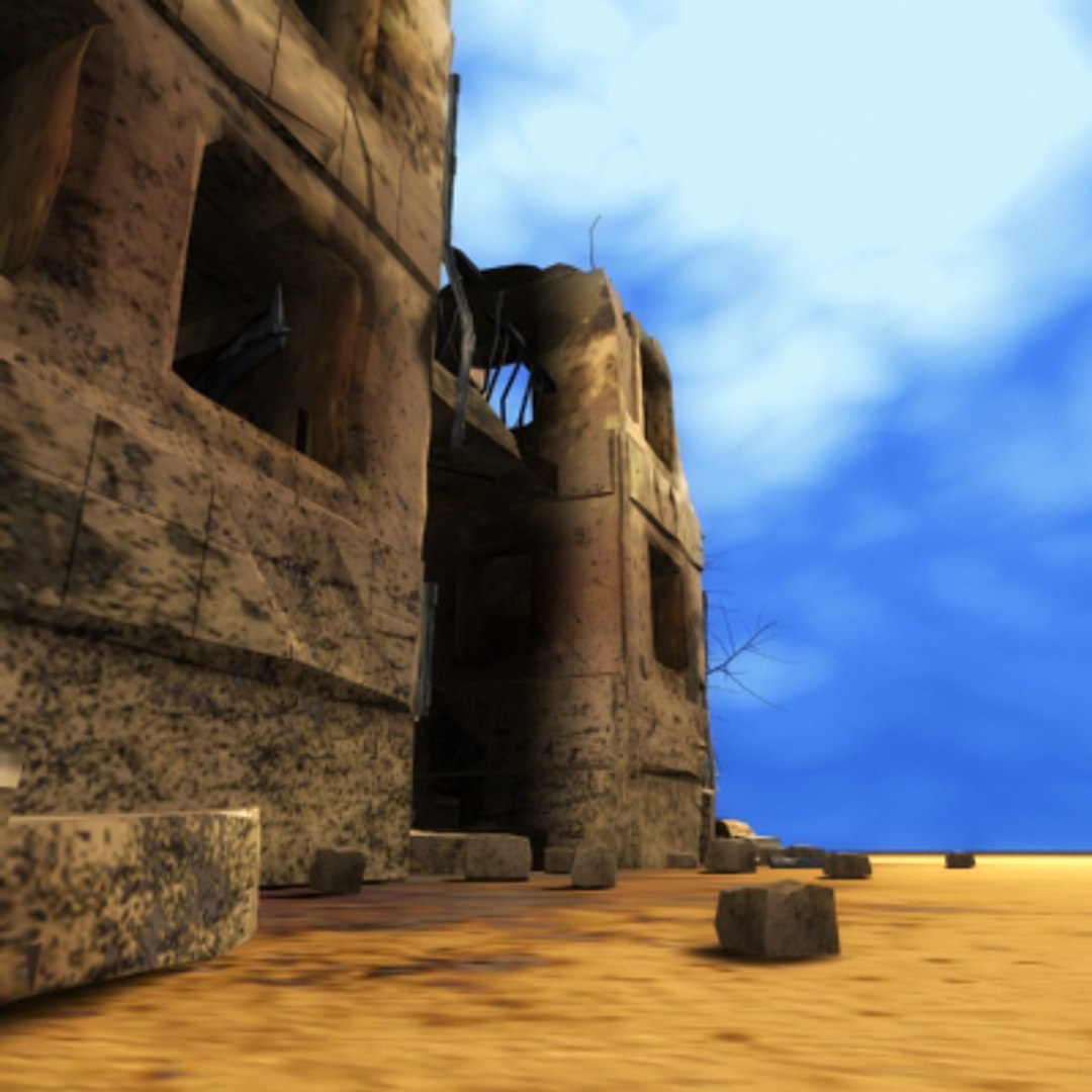 Max Bombed Desolated Building