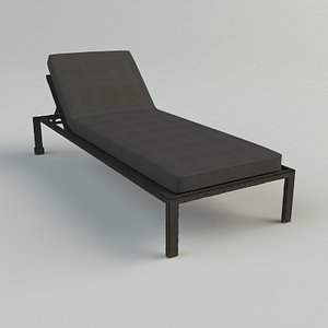 POOL LOUNGE CHAIR : Vray & MentalRay Materials