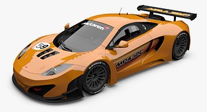 3d model mclaren mp4-12c gt