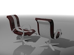 3d obj armchair chair
