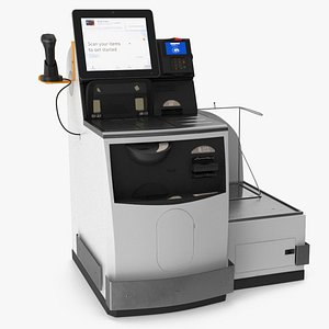 Retail Self Service Checkout Kiosk