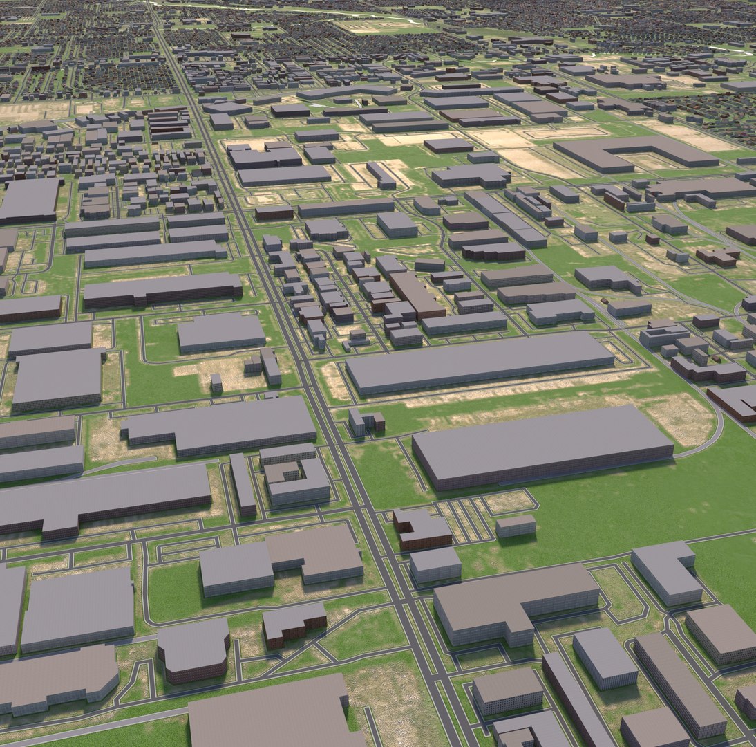 Garland City Texas USA 3D Model - TurboSquid 1784633