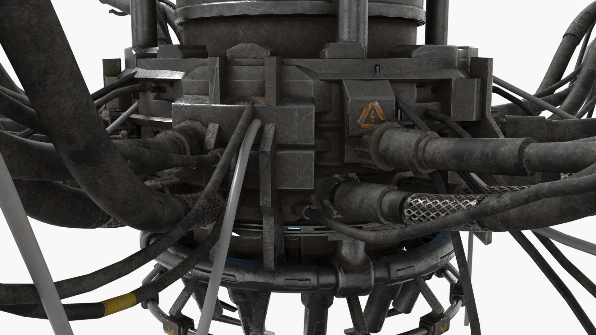 3D Nuclear Reactor Low-poly 3D Model - TurboSquid 2353363