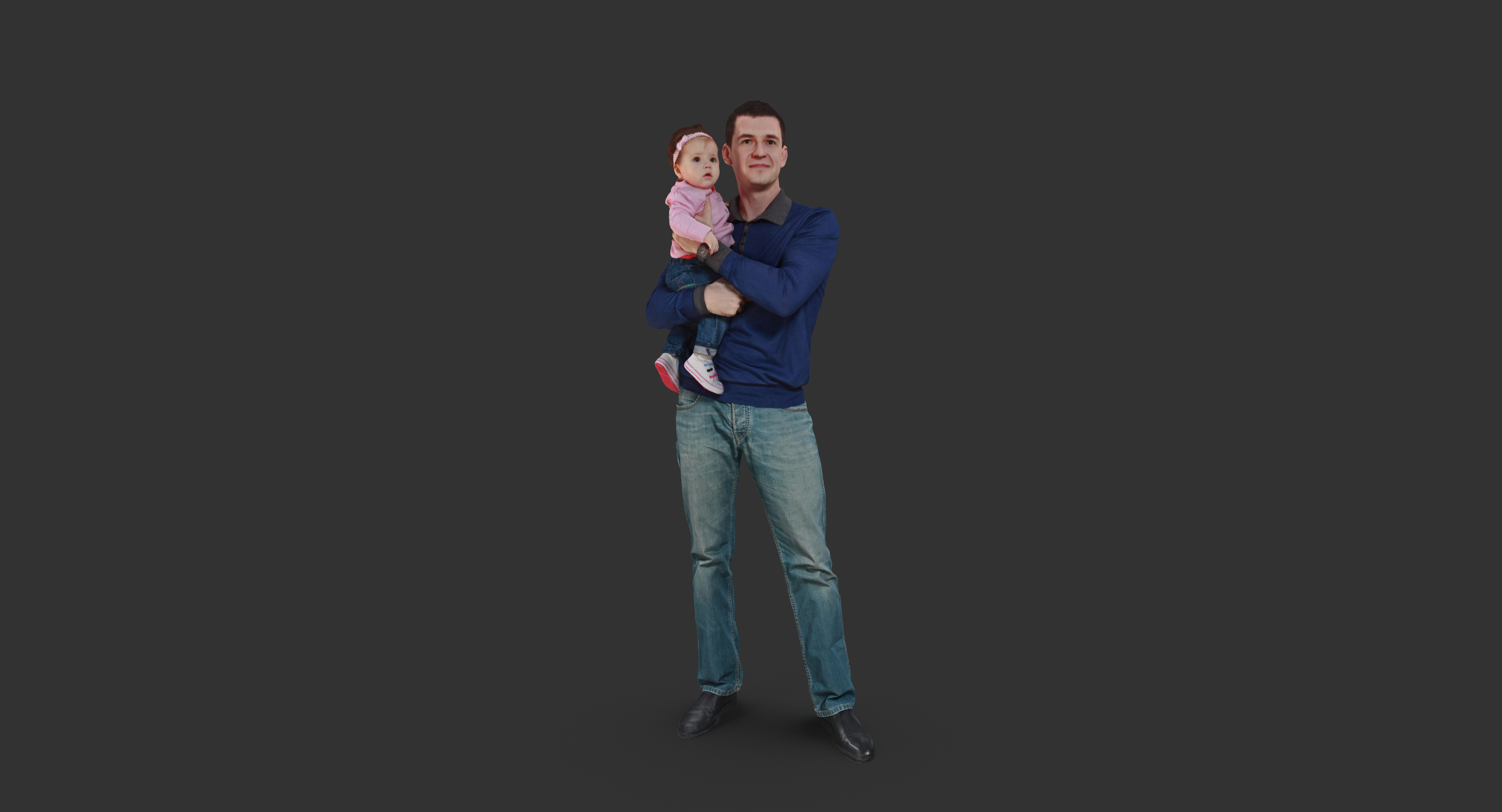 human body 3d max