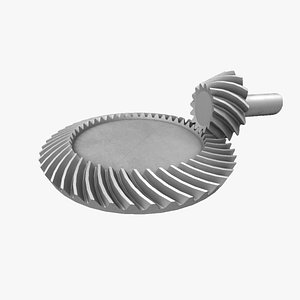 bevel gear with curved teeth
