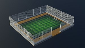 3D Soccer Stadium