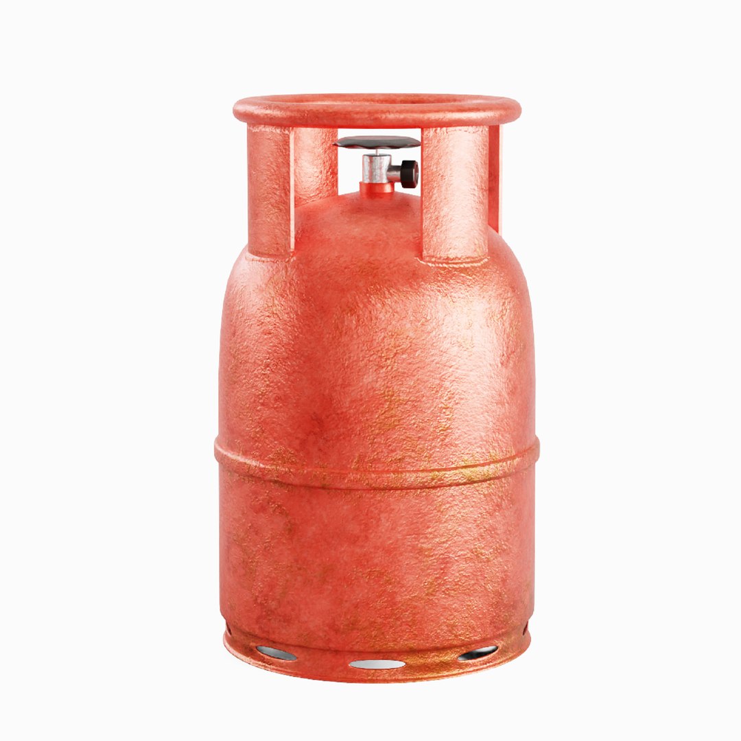 Propane Gas Balon 01 3D Model - TurboSquid 2364717
