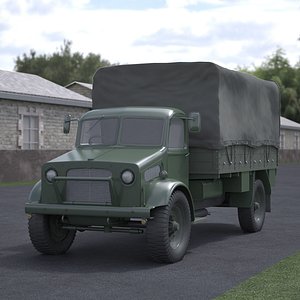 3D model truck ii