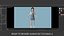 3D Cartoon Girl Collection model