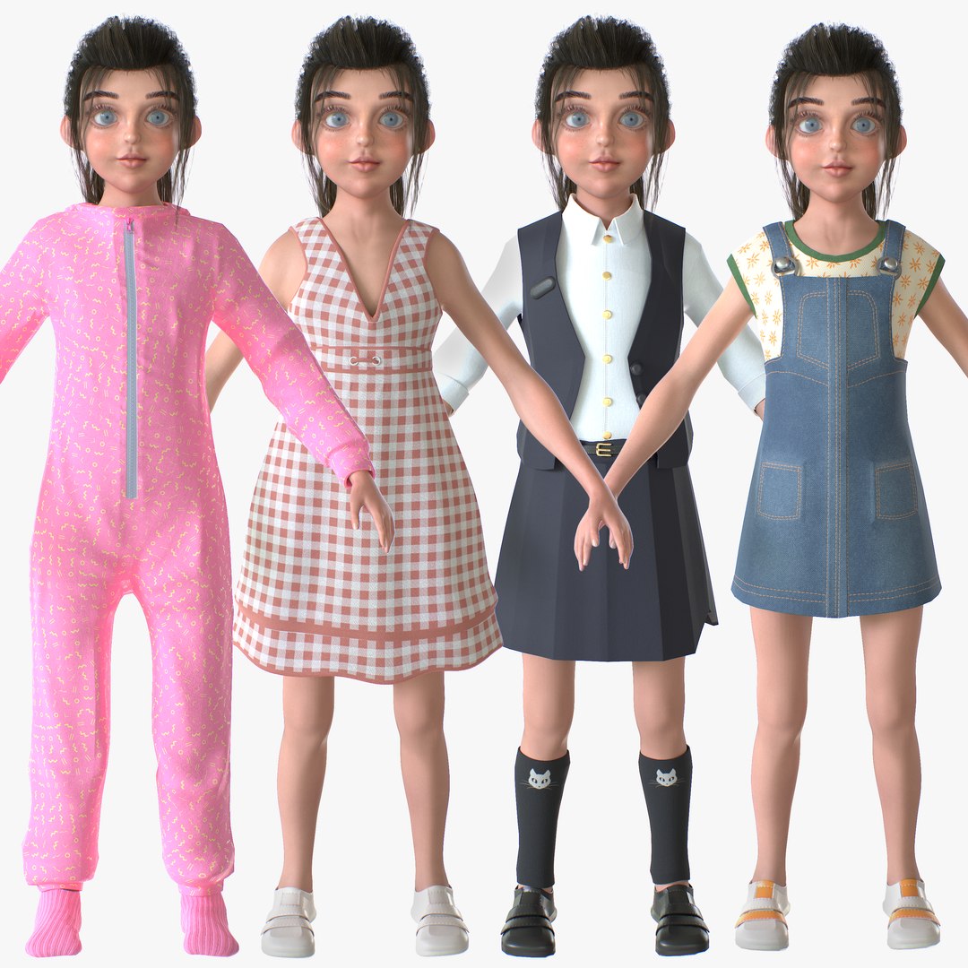 3D Cartoon Girl Collection model https://p.turbosquid.com/ts-thumb/Lo/t4OlKS/GZ/cartoon_girl_collection/png/1654598522/1920x1080/fit_q87/5889482bd5a8c23f0bda66e3043c6699b801fd4e/cartoon_girl_collection.jpg