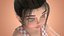 3D Cartoon Girl Collection model