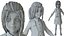 3D Cartoon Girl Collection model