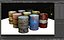 3D Old Barrels Game Ready model