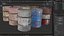 3D Old Barrels Game Ready model