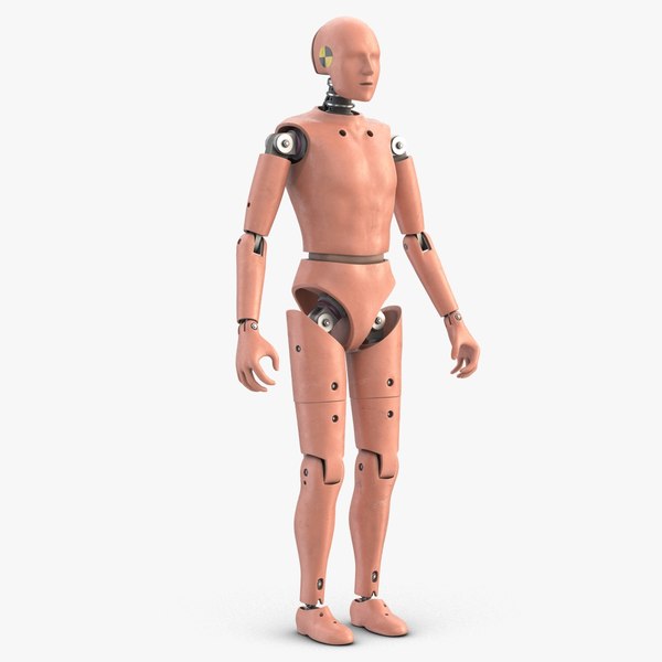 crash test dummy 1 3D model