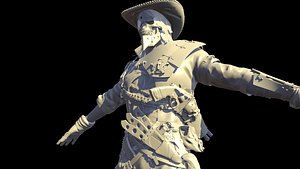 3D high poly model