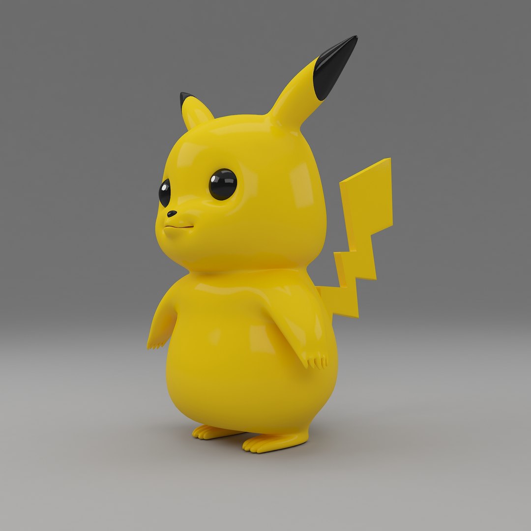 3D Pikachu - TurboSquid 1686799