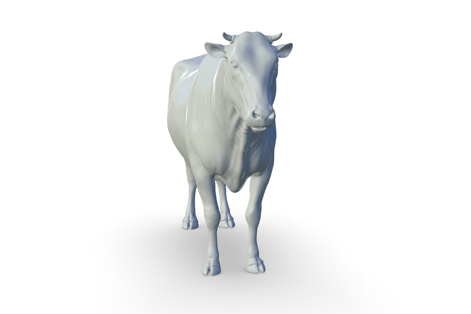 3D Cow Model - TurboSquid 2206710