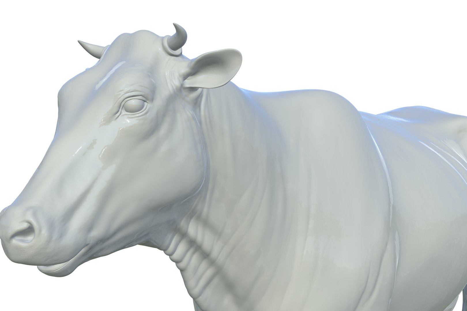 3D Cow Model - TurboSquid 2206710